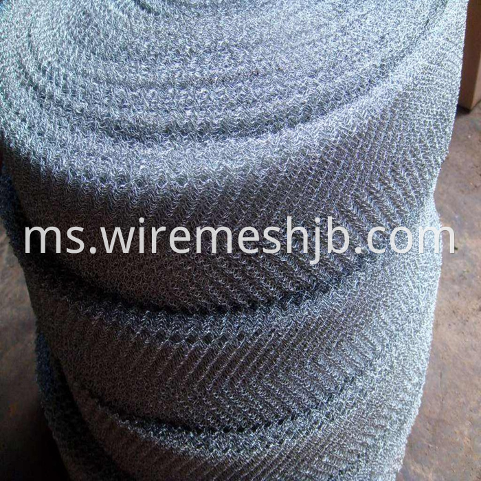 Gas Liquid Filter mesh Knitted Wire Mesh 